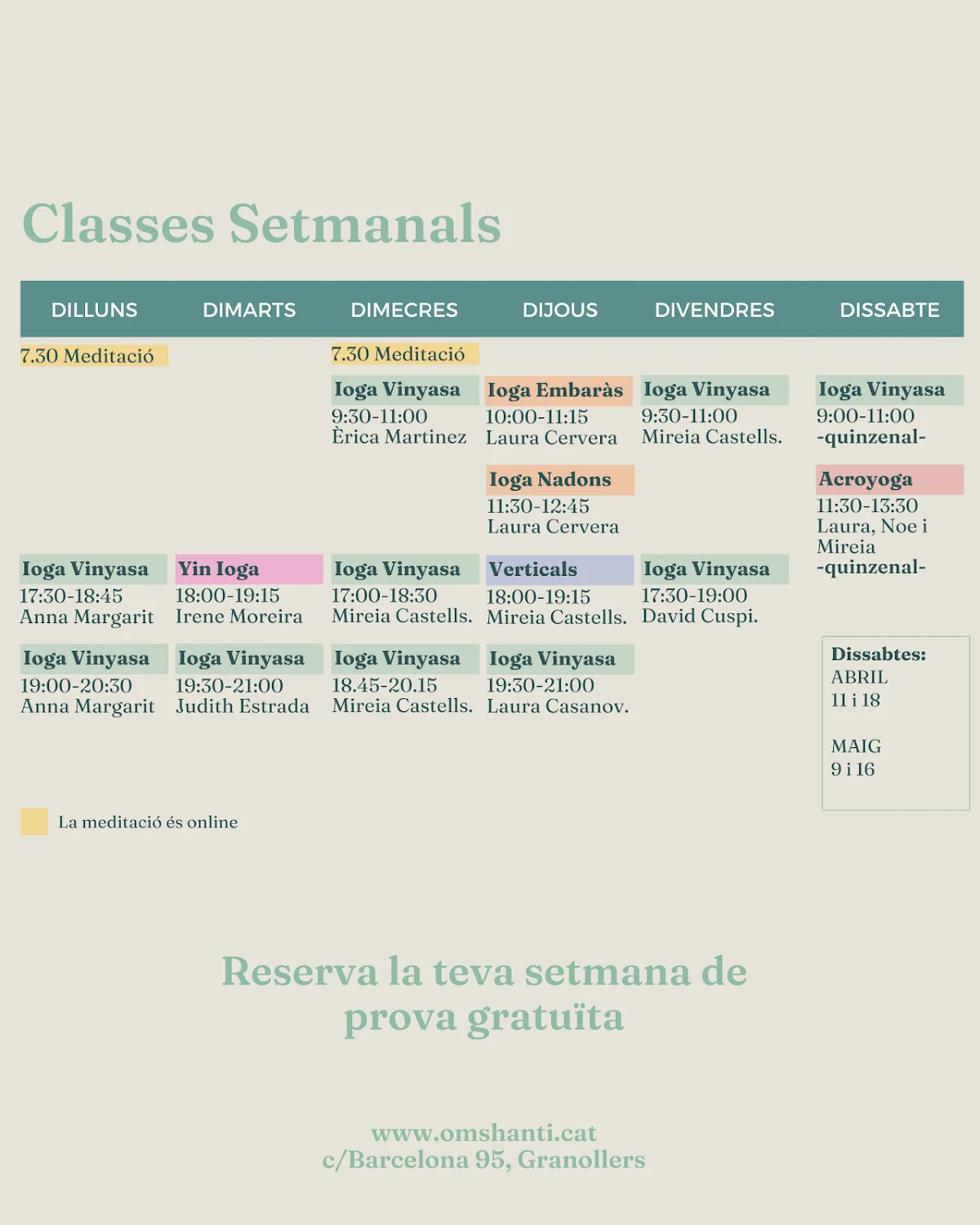 Centre de Ioga Omshanti Granollers - 2