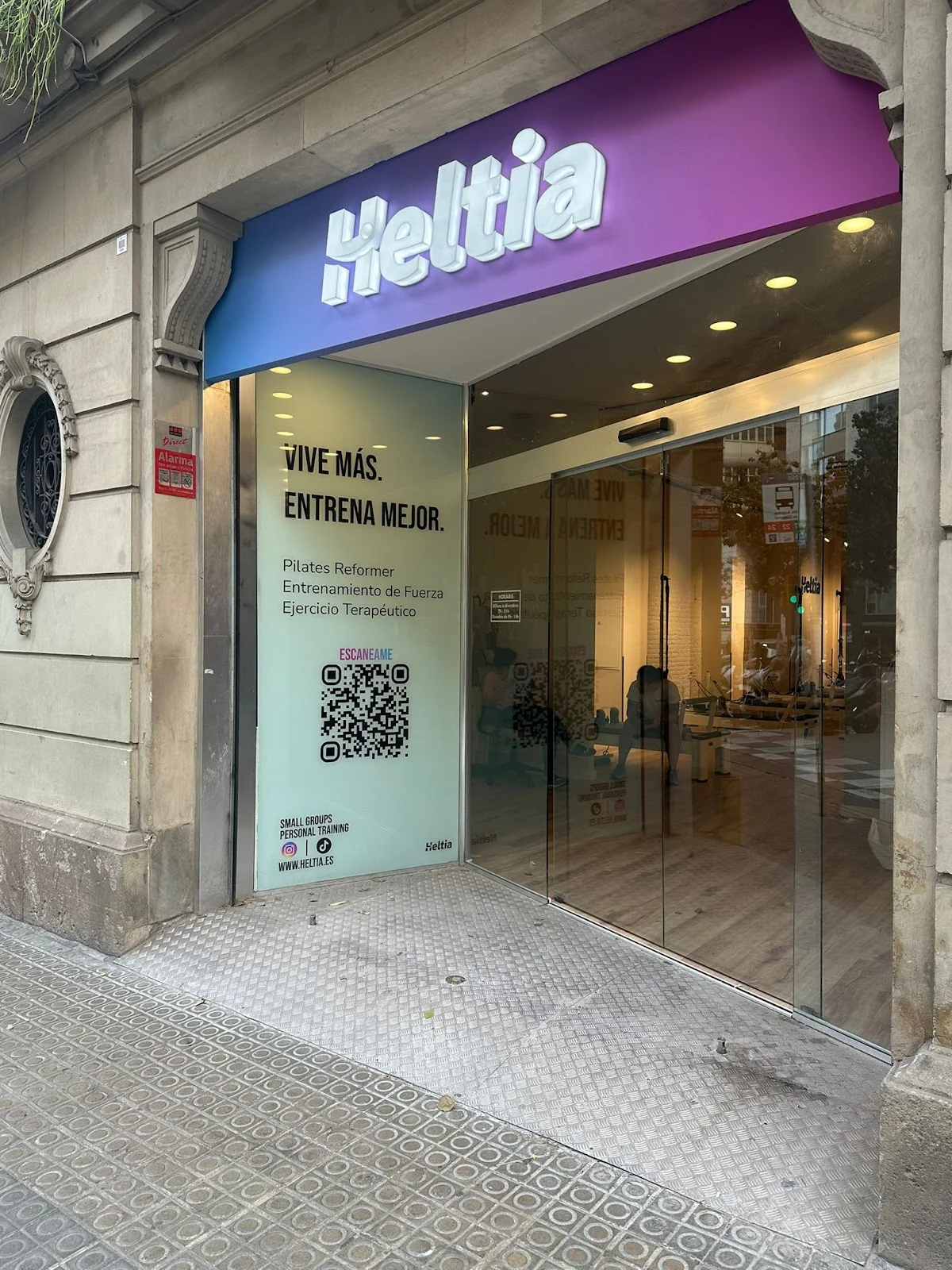 Heltia Vía Augusta | Pilates y entrenamiento funcional