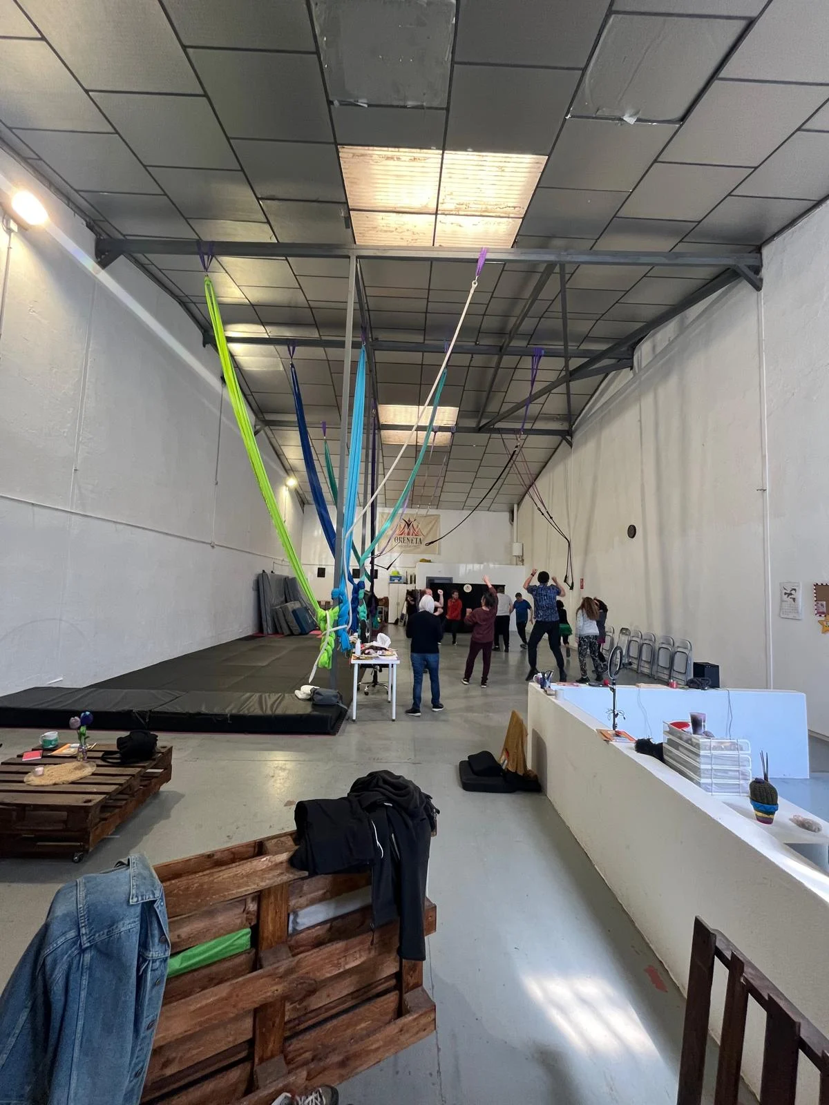 ORENETA ESPACIO DE CIRCO. @Telasaereas_salamanca