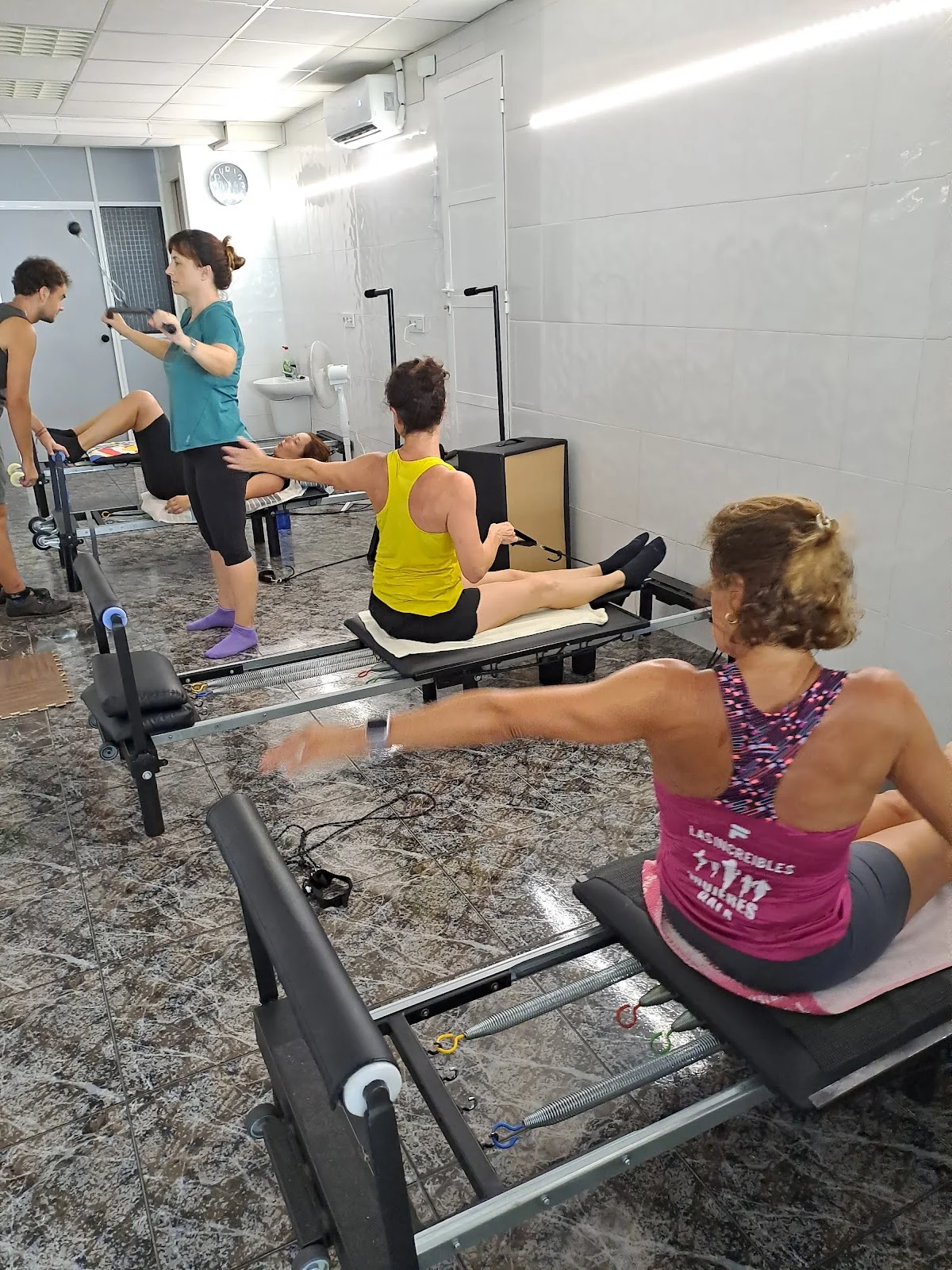 Pilates sobre ruedas